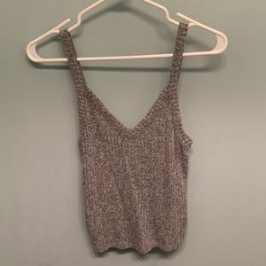 Grey Sweater American Eagle Tank Top